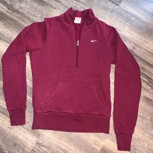 Half zip Nike sweatshirt